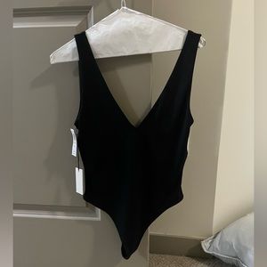 Aritzia Babaton Black Bodysuit